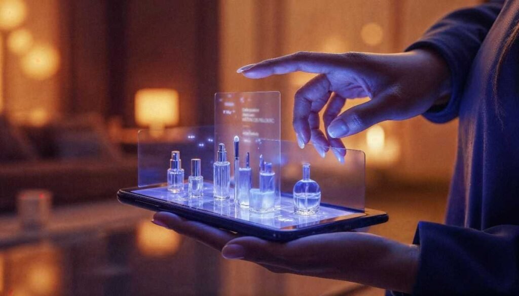 AR-powered beauty technology solutions and virtual product visualization for cosmetics, skincare, and digital customer experiences