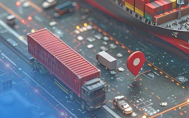 AI logistics analytics platform for supply chain visibility, route optimization, shipment tracking, and logistics performance management
